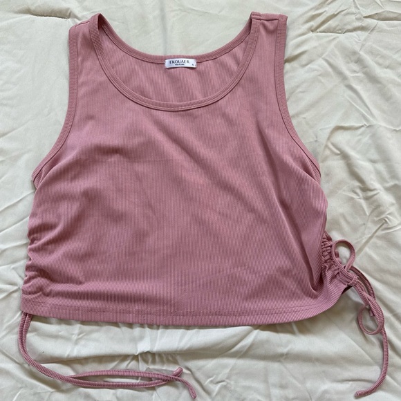 Pink Ribbed Lounge Set - Picture 4 of 4